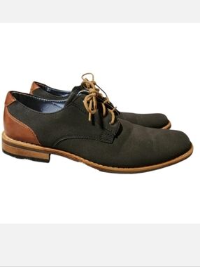 Perry Ellis Portfolio Ultra Foam Men’s Size 8 Gray Winston Dress Shoe